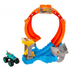 Autorada Mattel Hot Wheels Monster Trucks Shark Smash JFR08, mitmev&auml;rviline