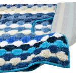 Vannitoamattide komplekt Mondex, mitmev&auml;rviline, 90 cm x 50 cm