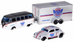 M&auml;ngu autode komplekt Maisto Design Volkswagen Van Samba & VW Beetle ZA5968, 1:64, valge