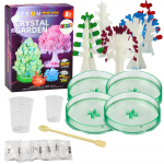 Kristallide kasvatamise komplekt Lean Toys Steam Crystal Garden, mitmev&auml;rviline