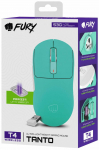 Juhtmevaba m&auml;nguhiir Fury Tanto T4 (NFU-2205), 2.4 ghz / bluetooth / usb, roheline v.