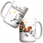 Tass Musketeer, pruun/valge/must, 0.440 l