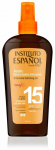 P&auml;ikesekaitse&otilde;li keha jaoks/tooted n&auml;ole Instituto Espa&ntilde;ol Sunscreen Tanning SPF15, 250 ml