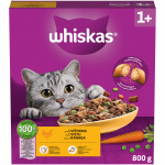 Kuiv kassitoit Whiskas, 0.8 kg