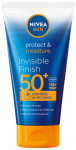 P&auml;ikesekaitselosjoon keha jaoks Nivea Sun Protect & Moisture Invisible Finish SPF50+, 150 ml