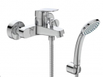 Vannisegisti koos du&scaron;ikomplektiga Ideal Standard Ceraflex, kroom v.