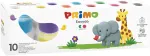 Plastiliin Primo Easydo 445-698, 0.1 kg, mitmev&auml;rviline, 10 tk