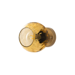 Valgusti seinale Opviq Benek 14404, E27, 1 x 40 W, kollane v. / kuldne v., 15 x 15 cm