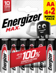 Patarei Energizer PowerSeal Technology Battery AA x 6