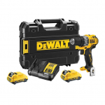 Akukruvikeeraja-trell koos akuga Dewalt DCD701D2-QW, 10.8 - 12 V, 2 Ah