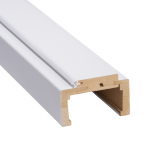 Horisontaalne ukseraam PerfectDoor, 74.4 cm x 14 cm x 2.2 cm, valge