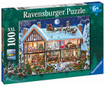 Pusle Ravensburger Christmas At Home 129966, 36 cm x 49 cm, 100 tk, mitmev&auml;rviline
