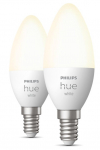 Nutikas pirn Philips Hue LED, B39, 2700 &deg;K, E14, 5.5 W, 470 lm, 2 tk