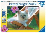 Pusle Ravensburger Cat Photo 13289, 49 cm x 36 cm, 200 tk, mitmev&auml;rviline