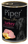 M&auml;rg koeratoit Dolina Noteci & Piper Piper Animals Piper Platinum Pure Adult, kalkun, 0.4 kg