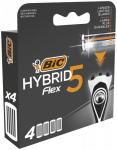 Žiletitera Bic Hybrid Flex 5, 4 tk