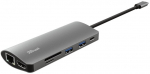 Dock jaam Trust Dalyx 23775 HDMI, USB 3.1, 10 m, hall v.
