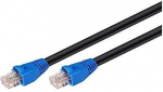 V&otilde;rgukaabel Goobay CAT6 U/UTP 94391 RJ-45, RJ-45, 15 m, sinine v./must v.