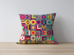 Dekoratiivpadjap&uuml;&uuml;r Mioli Decor 1011, mitmev&auml;rviline, 43 cm x 43 cm