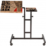 S&uuml;learvutilaud reguleeritava k&otilde;rgusega Kalune Design 766, must v./m&auml;nd v./punane v.