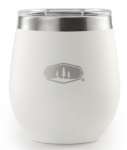 Joogiklaas GSI Outdoors Glacier, plastik/roostevaba teras/silikoon, 8.4 cm, 0.237 l, valge