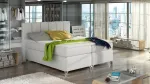 Voodi poolteist istekohta Basilio Soft 17, 140 x 200 cm, valge v., madratsiga