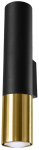 Valgusti seinale Sollux Loopez, GU10, 2 x 40 W, kuldne v./must v.