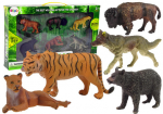 Komplekt Lean Toys African And Forest Animals 12281, 10 cm, 6 tk, mitmev&auml;rviline
