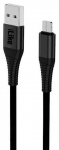 Universaalne laadija ja andmesidekaabel iLike ICM01, USB 2.0/Micro USB, 100 cm, must v.
