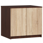 Kapp Akord S60, sonoma tamm v./tume tamm v., 50 cm x 60 cm x 55 cm