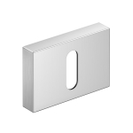 Ukse lukuaugu kate Metal-Bud CUBE RT, kroom v.