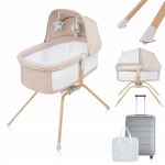 Beebi reisivoodi Lionelo, pruun v.