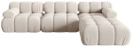 Mooduldiivan Micadoni Bellis 3D, beež, 282 x 188 cm x 64 cm