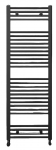 Elektriline r&auml;tikuradiator Zehnder Aura, matt must, 50 cm x 146.9 cm