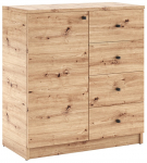 Kummut ADRK Evi, tamm v., 87 cm x 40 cm x 80 cm