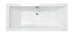 Vann, teisaldatav Besco Vera, 170 cm x 75 cm x 62 cm, ristk&uuml;lik, valge v.