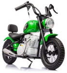 Laste elektriline mootorratas Lean Cars A9902, roheline v.
