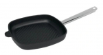 Praepann AMT Gastroguss Grill E264G-E-Z4, &Oslash; 26 cm, alumiinium/roostevaba teras