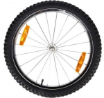 Jalgratta koerahaagise varurehv Flamingo Jolene, 51 cm x 5.3 cm x 51 cm