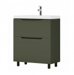 Vannitoakapp valamuga Sanservis Sevilla Sava 60, roheline v., 46 cm x 60 cm x 82 cm