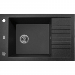 K&ouml;&ouml;givalamu Laveo Pionier SBR_713T, Black, graniit, 78 cm x 50 cm x 19 cm, must v.