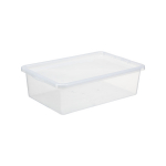 Kaanega hoiukarp Okko 30L, valge v., 59.5 x 17 x 39.5 cm