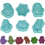 K&uuml;psetusn&otilde;ude komplekt Springos KI0122, 7 cm x 6 cm