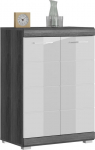 Kummut MC Akcent Scout, valge v./hall v., 85 cm x 37 cm x 60 cm