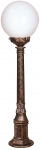 Vabalt seisev v&auml;lisvalgusti Opviq BSU-68160-BKR-M2-BOP, 60W, E27, IP65, pronks v./pruun v., 20 cm x 90 cm