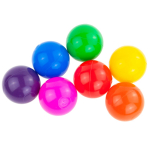 Pallide komplekt basseini jaoks, ⌀ 6 cm, 100 tk, mitmev&auml;rviline