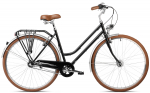 Jalgratas linna- Romet Vintage Classic D, 28 ", L raam, must