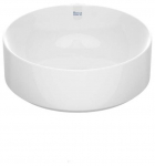 Vannitoa kraanikauss Roca Ona, keraamiline, 37 cm x 37 cm x 12.5 cm, valge v.