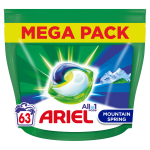 Pesukapslid Ariel Mountain Spring, 63 tk