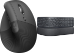 Juhtmevaba klaviatuuri ja hiire komplekt Logitech Lift Graphite + Ergo K860, EN, must v.